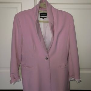 Slouchy Narrow Lapel Blazer